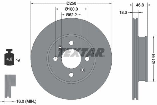 Brake Disc 92204900