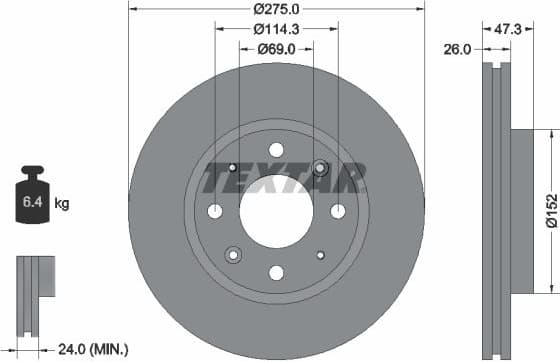 Brake Disc 92136700