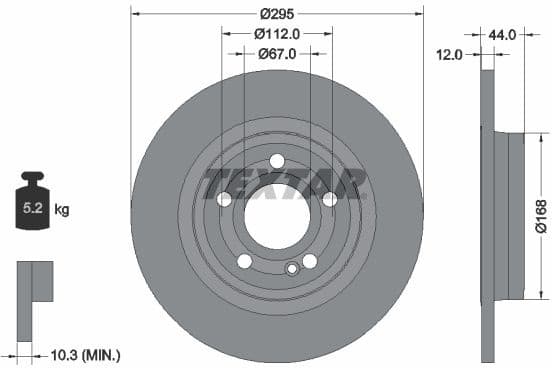 Brake Disc PRO 92323203