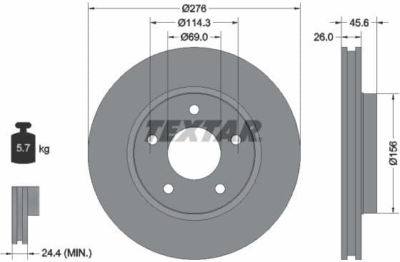 Brake Disc PRO 92197403