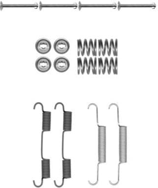Accessory Kit, parking brake shoes 97037500
