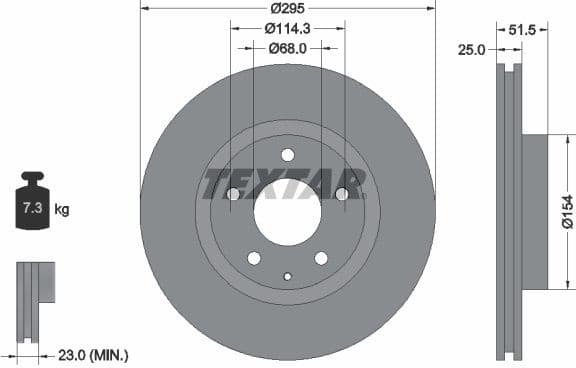 Brake Disc PRO 92267603