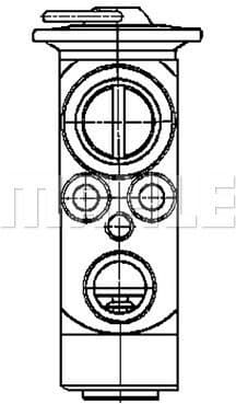 Expansion Valve, air conditioning BEHR *** PREMIUM LINE *** AVE 100 000P - image 2