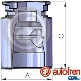 Piston, brake caliper D025221
