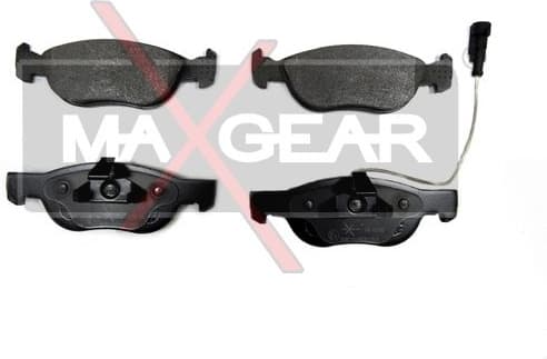 Brake Pad Set, disc brake 19-0655