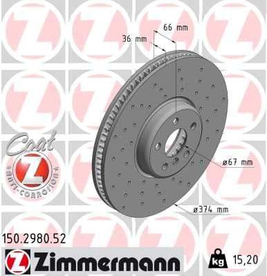 Brake Disc SPORT BRAKE DISC Z 150.2980.52