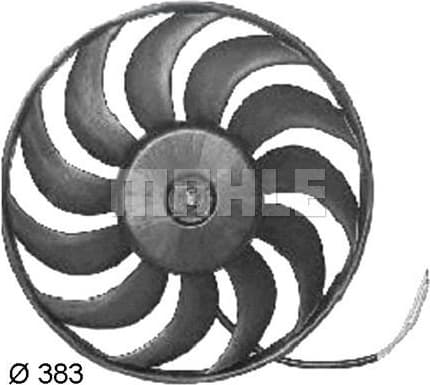 Fan, engine cooling BEHR CFF 133 000S