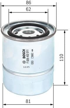 Fuel Filter F 026 402 011 - image 5