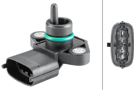 Sensor, intake manifold pressure 6PP 358 152-201