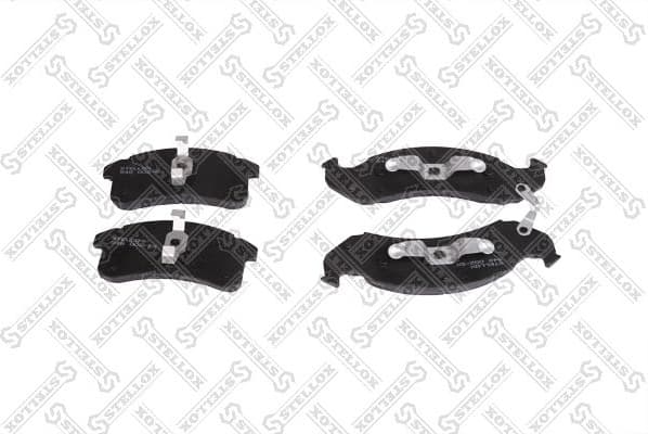 Brake Pad Set, disc brake 548 002-SX