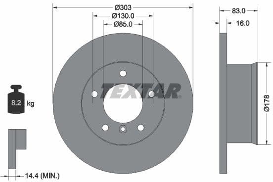 Brake Disc 92020300