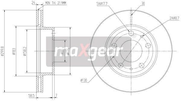 Brake Disc 19-2006 - image 2
