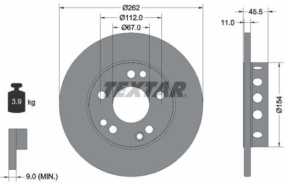 Brake Disc PRO 92027403