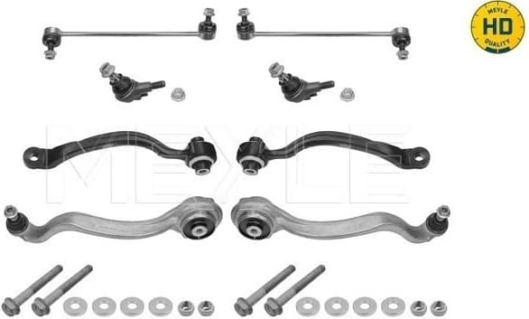 Control/Trailing Arm Kit, wheel suspension MEYLE-HD-KIT: Better solution for you! 016 050 0093/HD