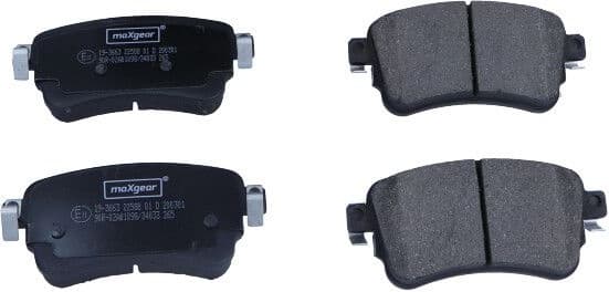 Brake Pad Set, disc brake 19-3663