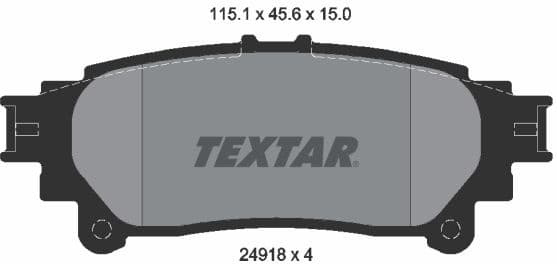 Brake Pad Set, disc brake 2491801