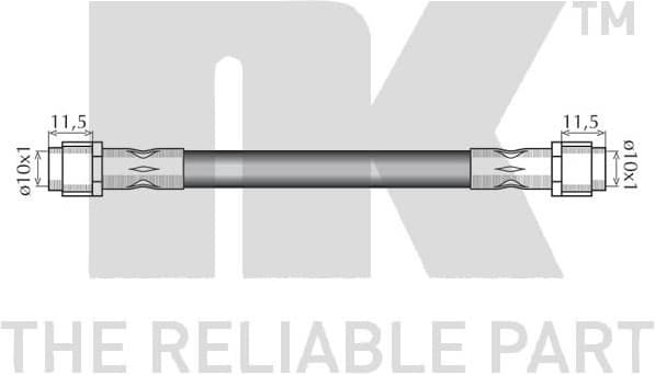 Brake Hose 8547110 - image 2