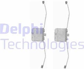 Accessory Kit, disc brake pad LX0395