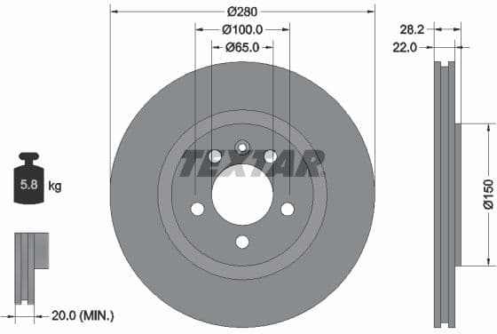 Brake Disc 92057100