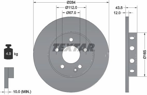Brake Disc PRO 92059303