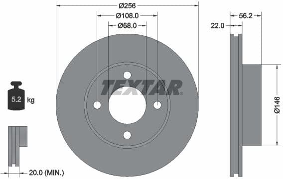 Brake Disc 92054200