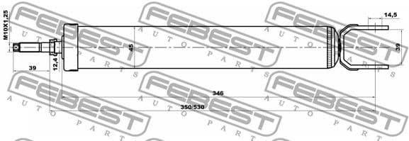 Shock Absorber 12650915R - image 2