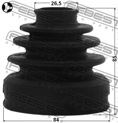 Bellow Kit, drive shaft 0115-GSX30RHT - image 2