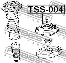 Suspension Strut Support Mount TSS-004 - image 2