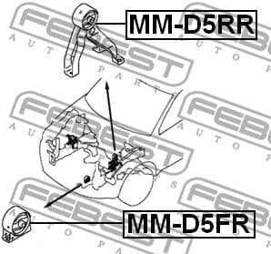 Mounting, engine MM-D5RR - image 2