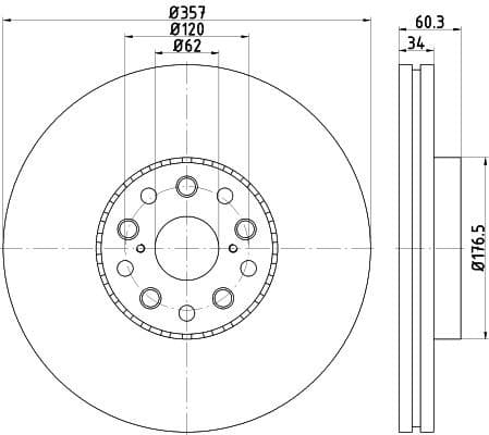 Brake Disc PRO 92224203