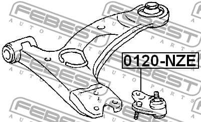 Ball Joint 0120-NZE - image 2