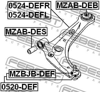 Ball Joint 0520-DEF - image 2