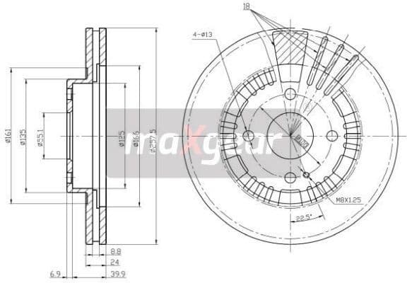 Brake Disc 19-0942 - image 2