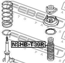 Protective Cap/Bellow, shock absorber NSHB-T30R - image 2
