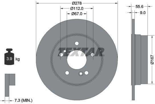 Brake Disc PRO 92032703