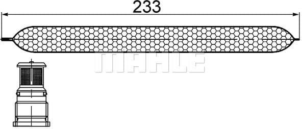 Dryer, air conditioning BEHR AD 249 000S