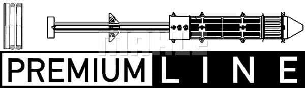 Dryer, air conditioning BEHR *** PREMIUM LINE *** AD 221 000P