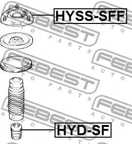 Rubber Buffer, suspension HYD-SF - image 2