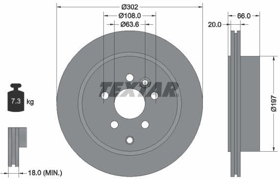 Brake Disc PRO 92162803