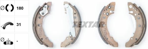 Brake Shoe Set 91018200