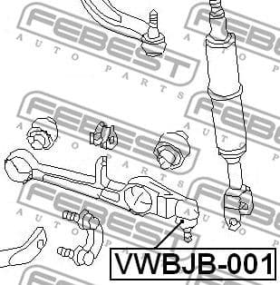 Bellow, ball joint VWBJB-001 - image 2