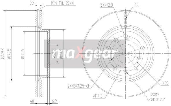 Brake Disc 19-2003 - image 2