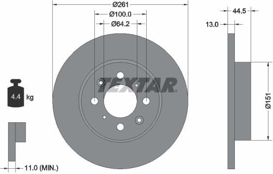 Brake Disc 92090100