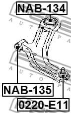 Ball Joint 0220-E11 - image 2
