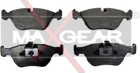 Brake Pad Set, disc brake 19-0635