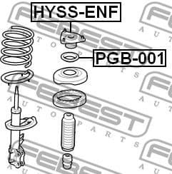 Suspension Strut Support Mount HYSS-ENF - image 2