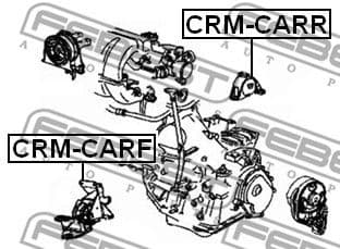 Mounting, engine CRM-CARF - image 2