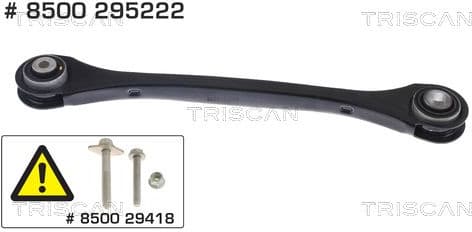 Control/Trailing Arm, wheel suspension 8500 295222