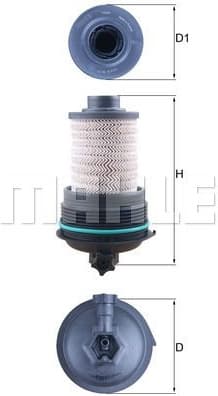 Filter diesel fuel KX532