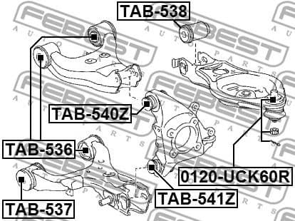 Ball Joint 0120-UCK60R - image 2